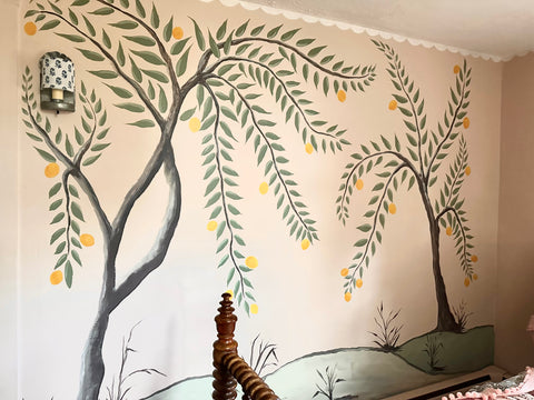 Consultation for hand-painted bespoke mural
