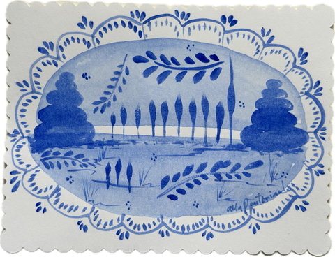 Miniature watercolors