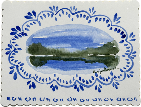 Miniature watercolors